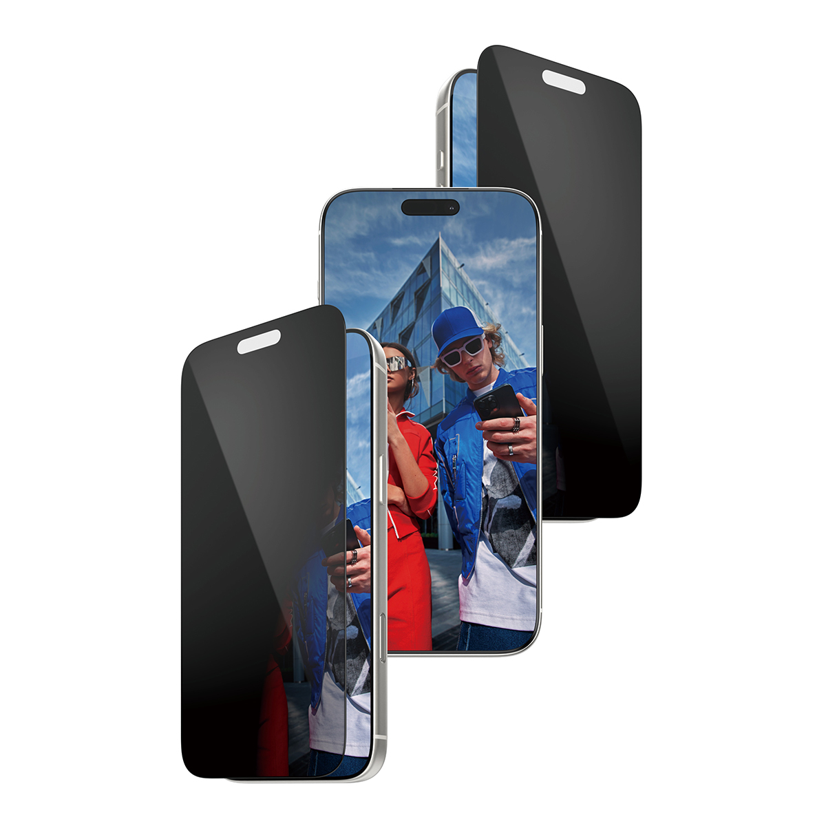 PanzerGlass  Privacy Screen Protector w. Black Frame iPhone 17 Pro Max | Ultra-Wide Fit w. Fastfit in-a-box