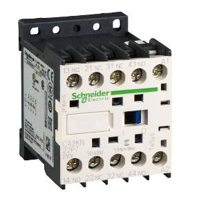 Schneider Electric TeSys K control relay groupe lectrogne Noir, Blanc