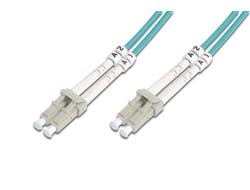 Digitus Cble de brassage multimode  fibre optique, OM4, LC / LC
