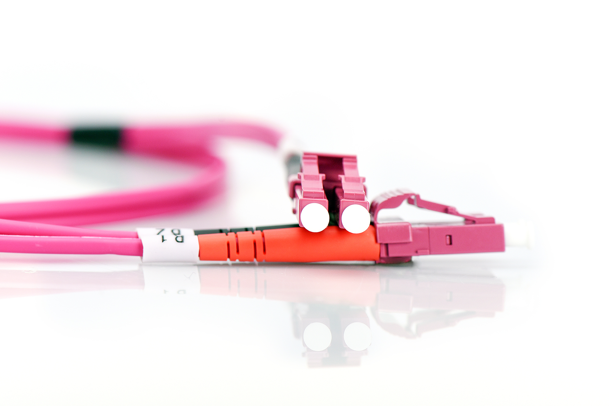 Digitus Cble de brassage multimode  fibre optique, OM4, LC / LC