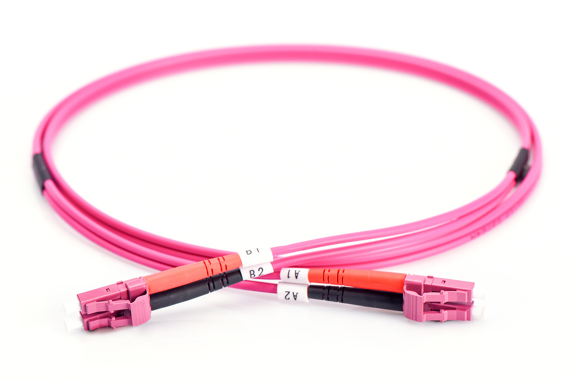 Digitus Cble de brassage multimode  fibre optique, OM4, LC / LC