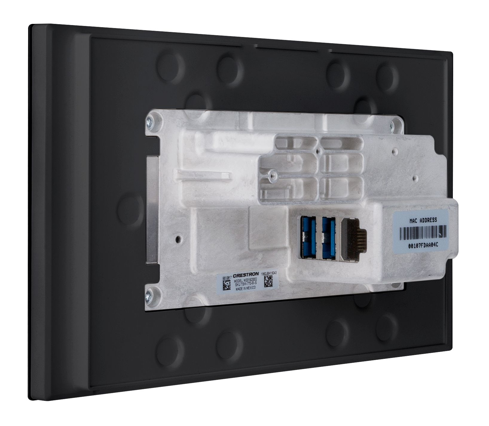Crestron TSS-770-B-S-LB KIT unit de commande centrale domestique intelligente Noir