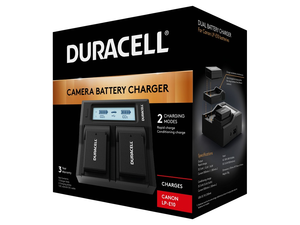 Duracell DRC6105 cargador de bater�a