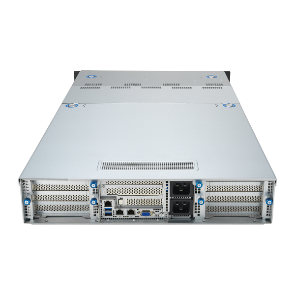 ASUS 90SF0251-M004X0 servidor barebone Intel C741 Bastidor (2U) Negro, Acero