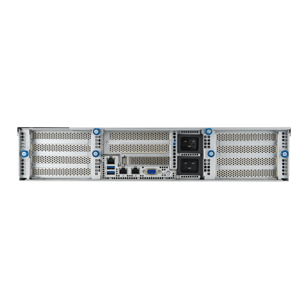 ASUS 90SF0251-M004X0 servidor barebone Intel C741 Bastidor (2U) Negro, Acero