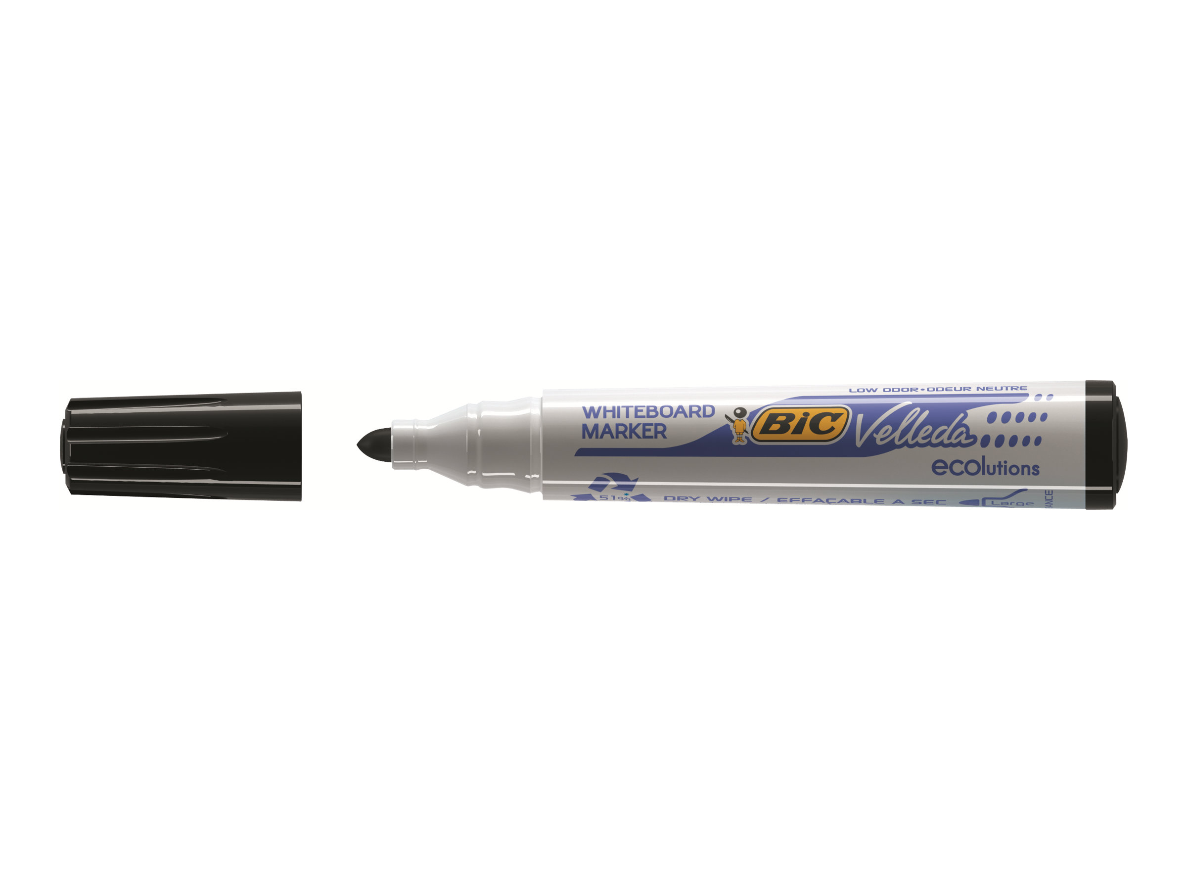BIC Velleda ecolutions 1701 - Marker - nicht dauerhaft - f�r Whiteboard - alkoholbasierte Tinte - 1.5 mm