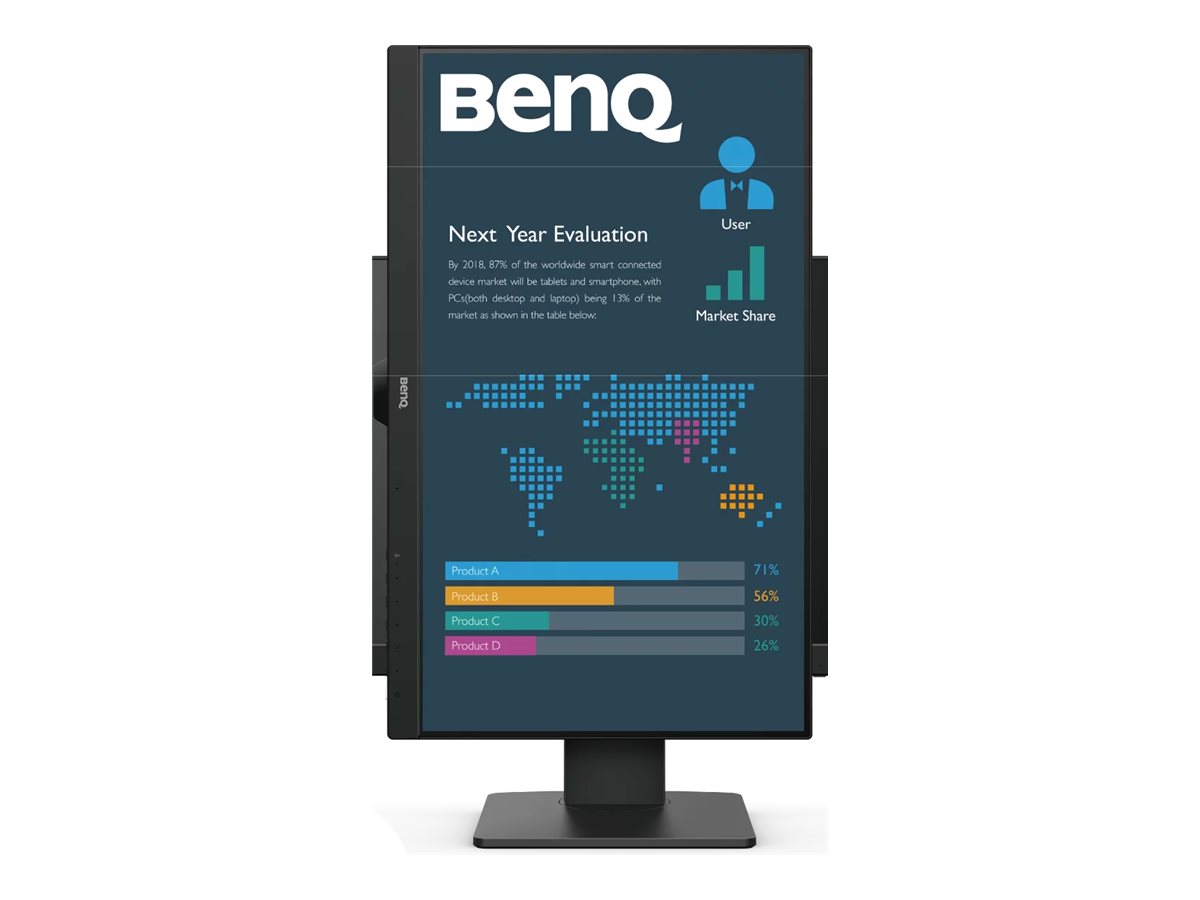 BenQ BL2486TC pantalla para PC 60,5 cm (23.8) 1920 x 1080 Pixeles Full HD Negro