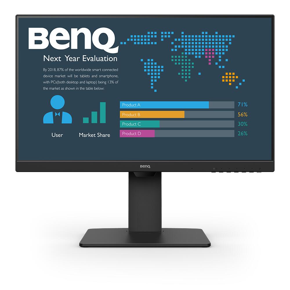BenQ 60.5cm BL2486TC 16 9 HDMI/USB-C/DP bk.lift/piv FHD - Flachbildschirm (TFT/LCD) - 5 ms
