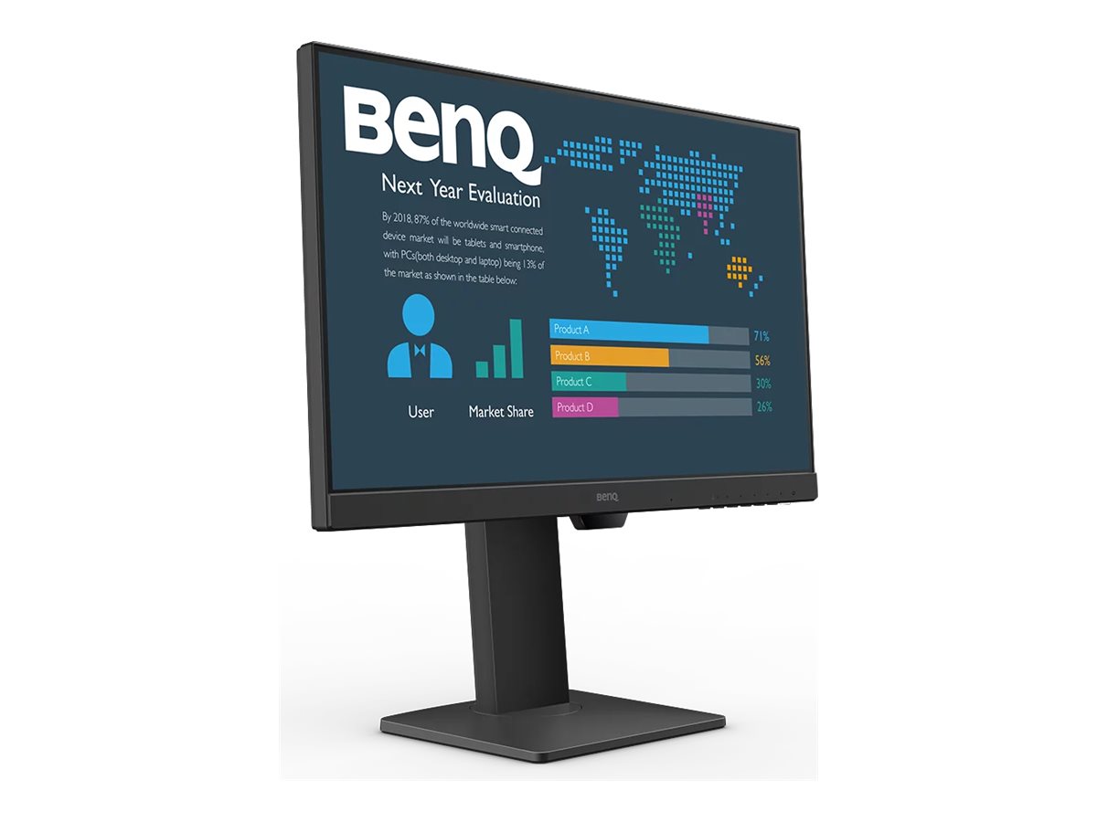 BenQ BL2486TC �cran plat de PC 60,5 cm (23.8) 1920 x 1080 pixels Full HD Noir