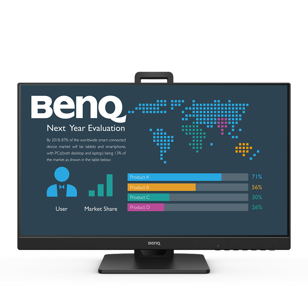 BenQ BL2486TC �cran plat de PC 60,5 cm (23.8) 1920 x 1080 pixels Full HD Noir