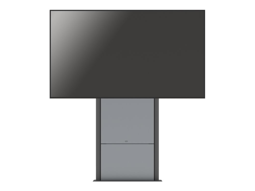 SMS Presence - Aufstellung - fr LCD-Display - verriegelbar - Aluminium, anthrazit - Bildschirmgre: von 116,8 cm (ab 46)