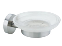 Tesa MOON Seifenhalter zum Kleben silber