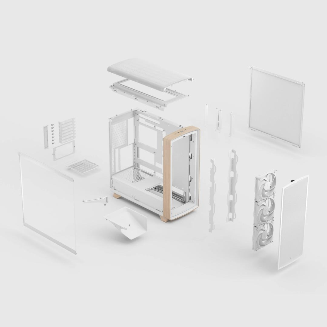 Fractal Design Summit Clear Tint - ATX-Geh�use - E-ATX - Seitenteil mit Fenster (geh�rtetes Glas)