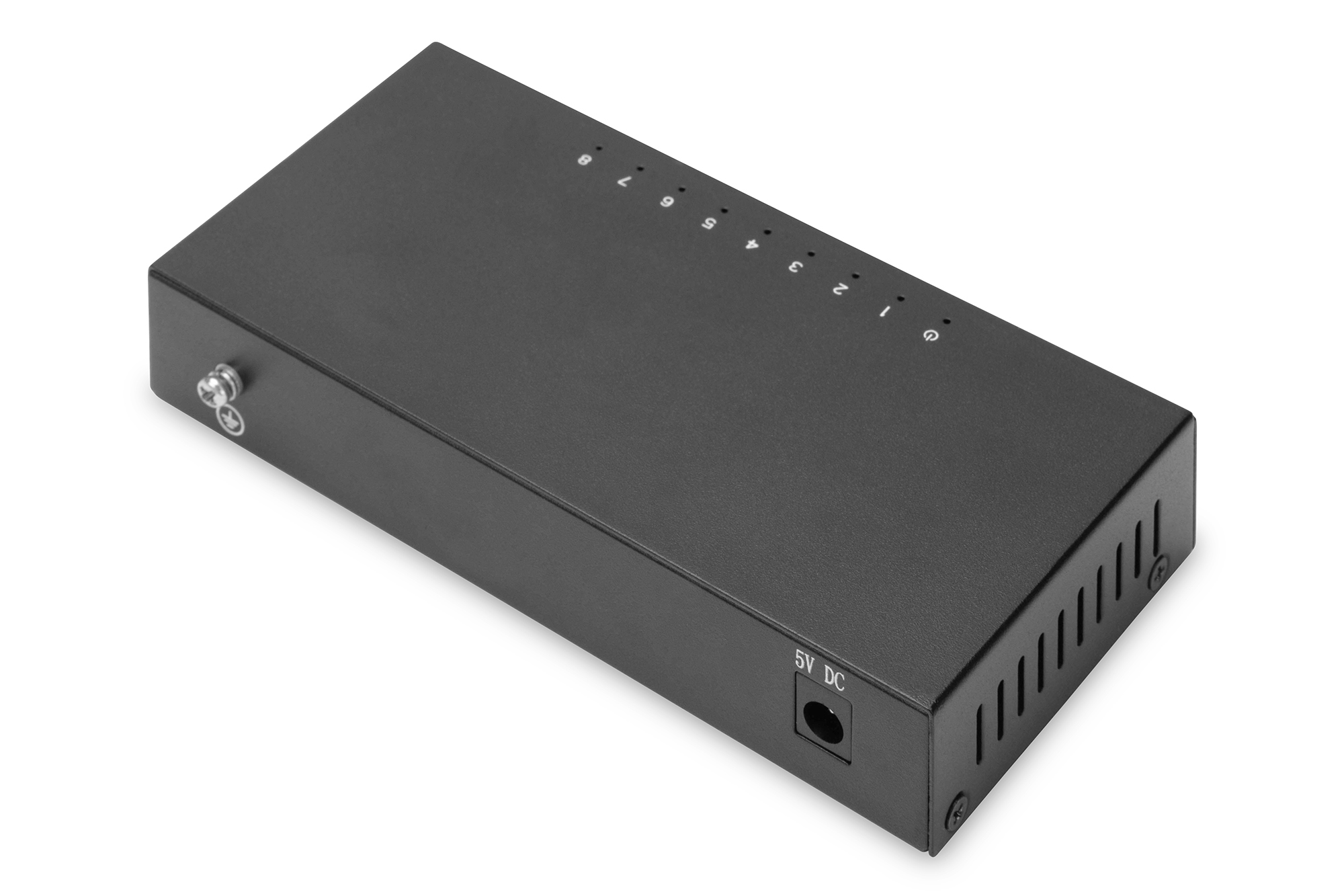 DIGITUS 8-Port Switch, 10/100 Mbps Fast Ethernet, Unmanaged