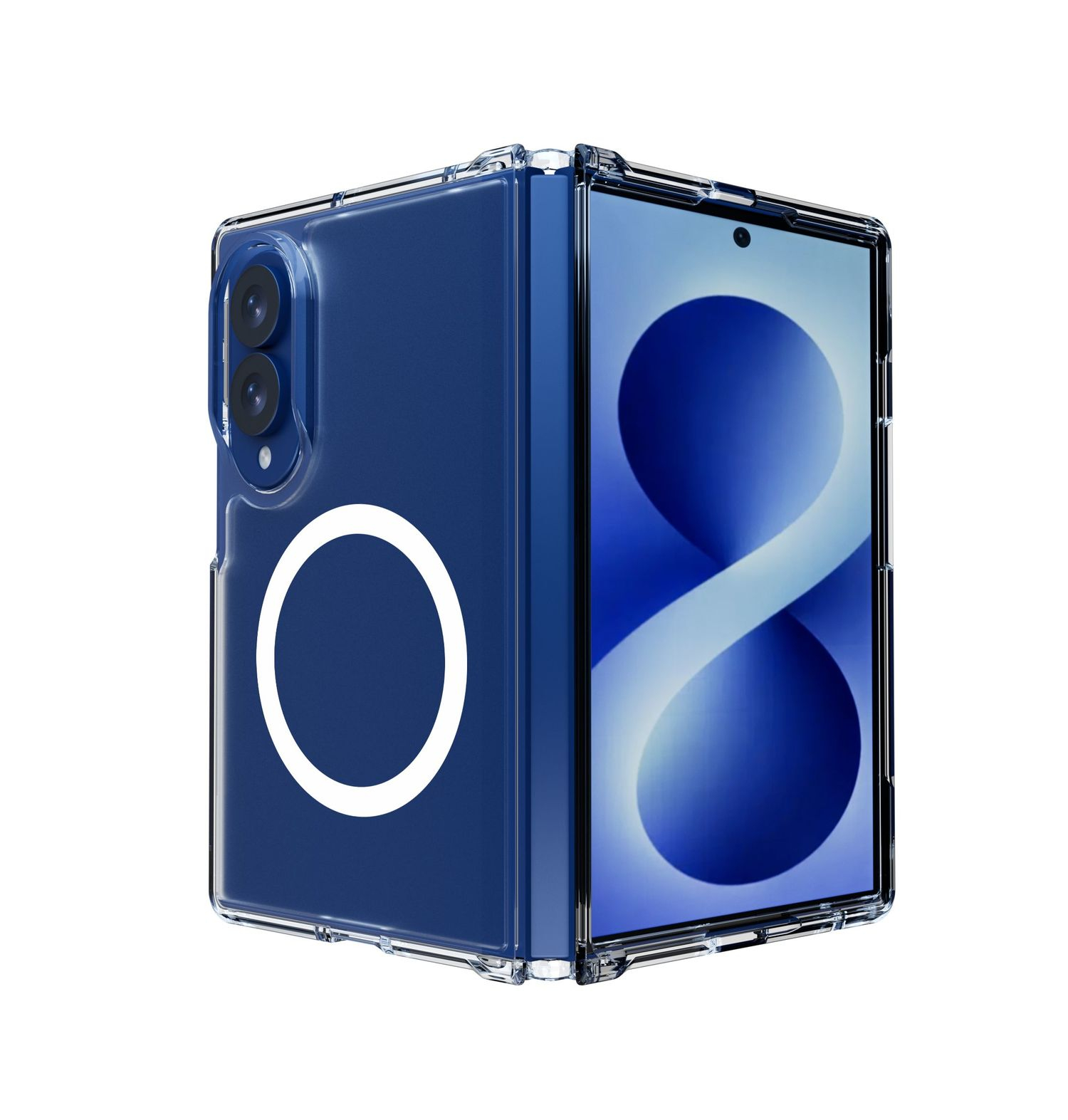Cellularline Impact Clear Mag - Galaxy Z Fold8