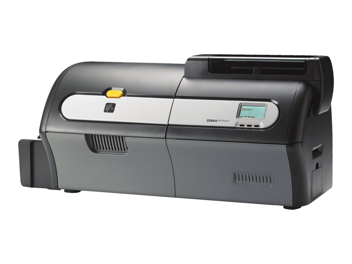 Zebra ZXP 7 imprimante de cartes en plastique Sublimation de teinte/Transfert thermique Couleur 300 x 300 DPI