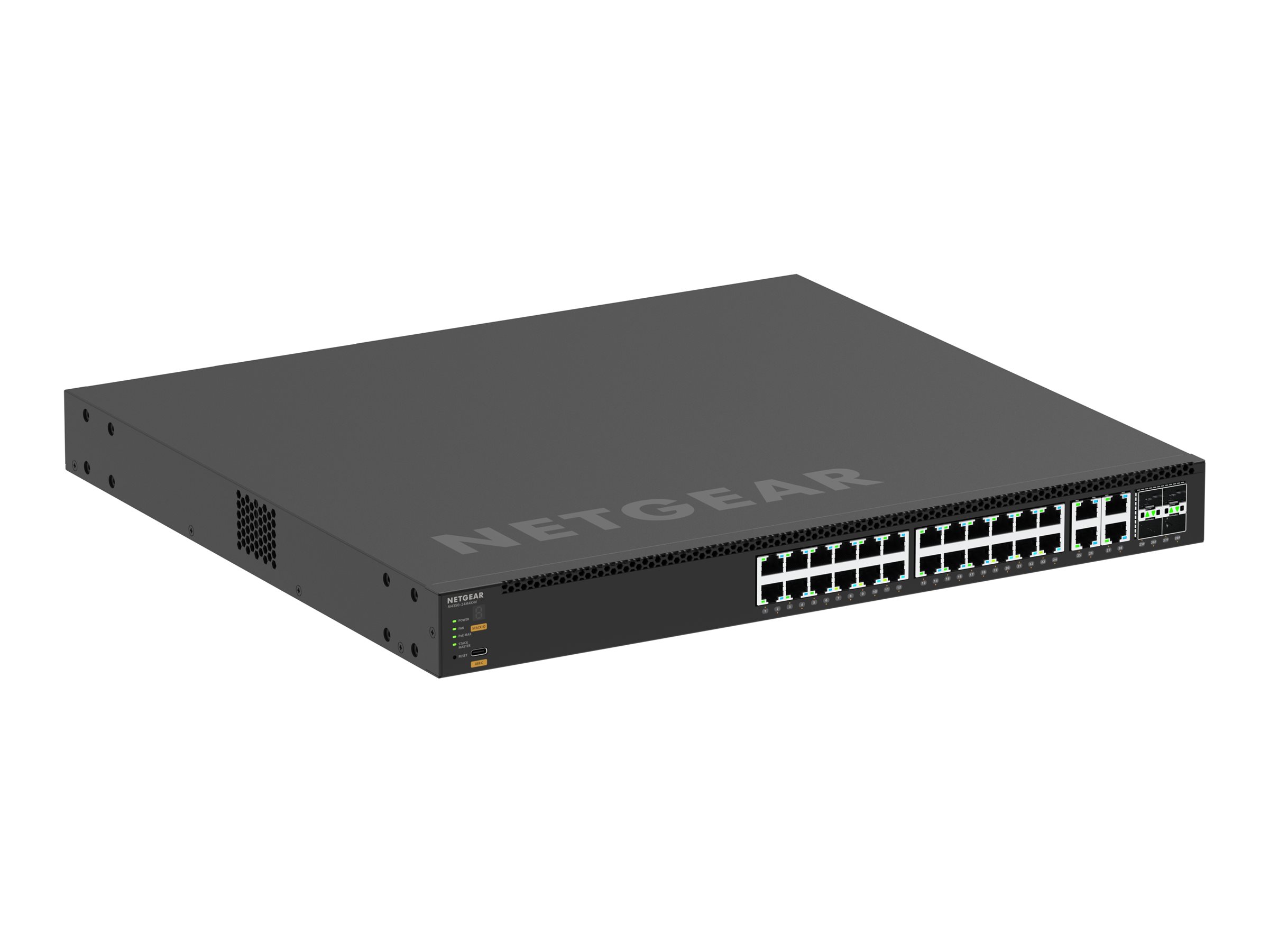 NETGEAR MSM4332 Gestionado L3 Energ�a sobre Ethernet (PoE) 1U Negro