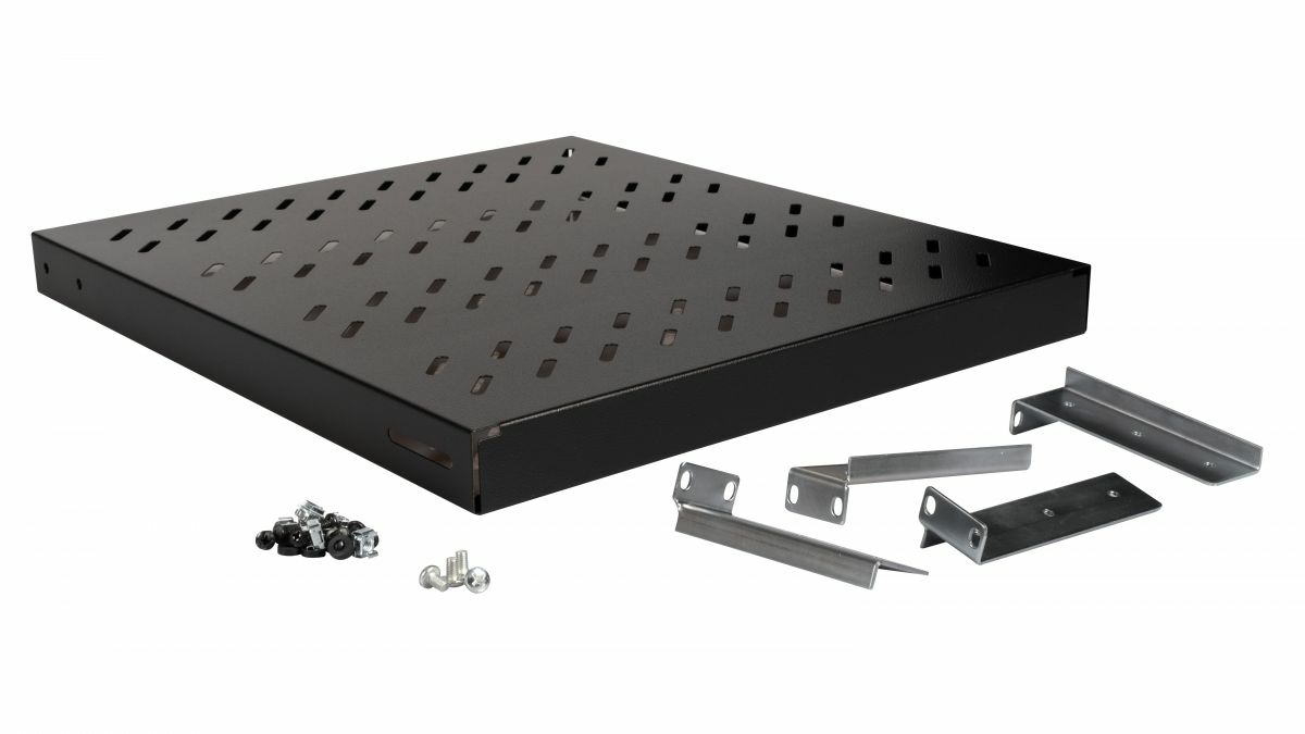Equip Fachboden variabel 19 f�r Serverschr�nke 1U 50cm sw - 0,5 m