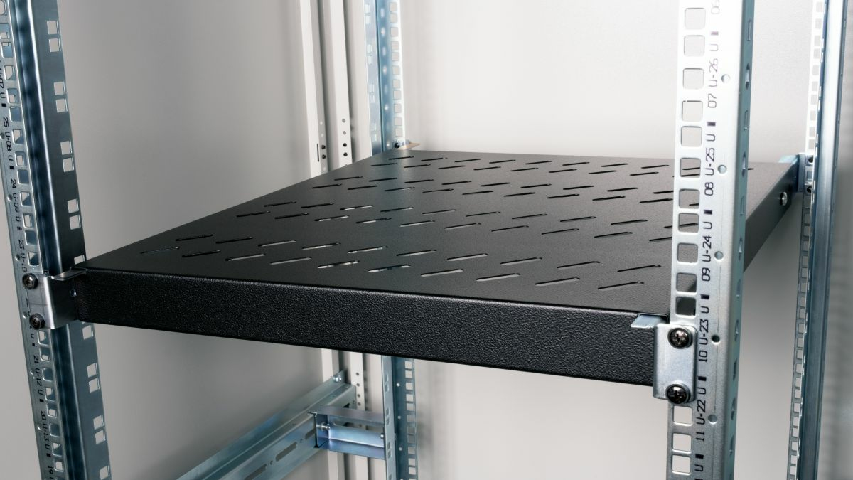 Equip Fachboden variabel 19 f�r Serverschr�nke 1U 50cm sw - 0,5 m