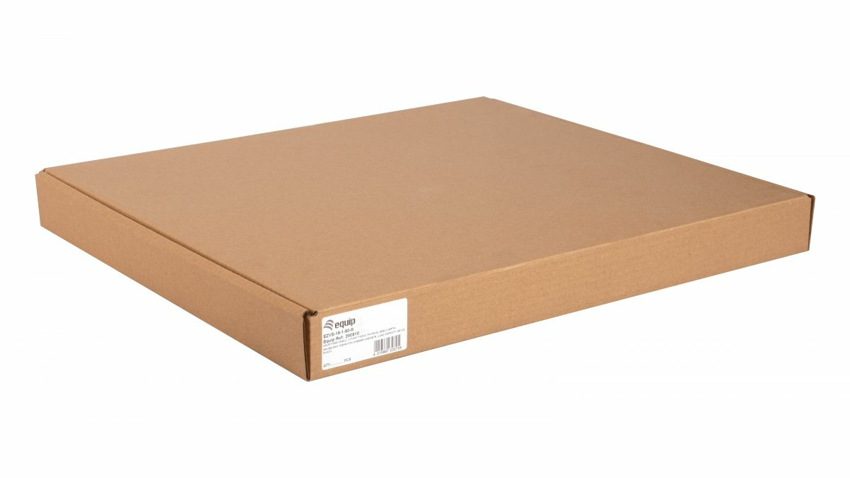 Equip Fachboden variabel 19 f�r Serverschr�nke 1U 50cm sw - 0,5 m