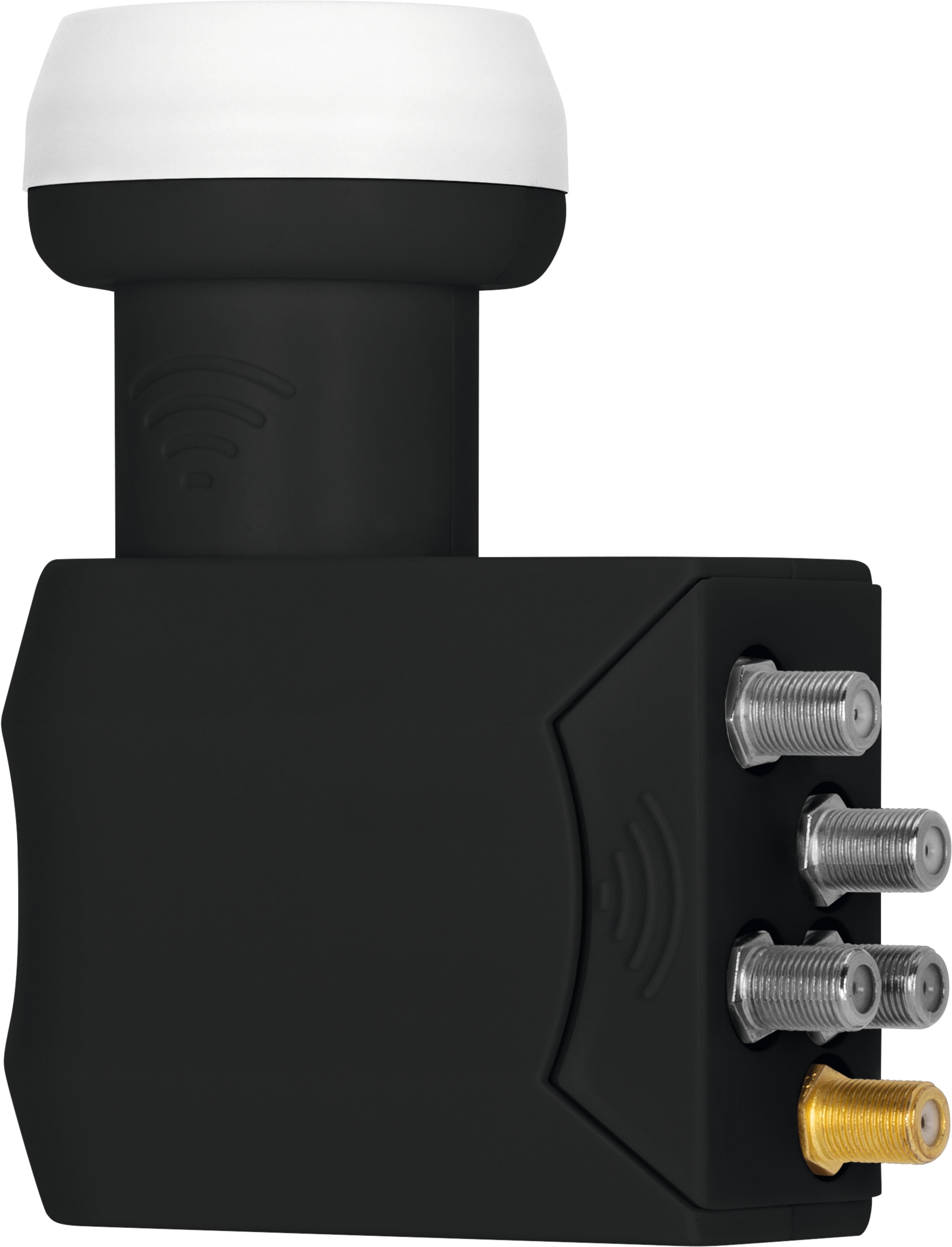 TechniSat Universal-SCR 4+4LNB convertitori abbassatore di frequenza Low Noise Block (LNB) Nero