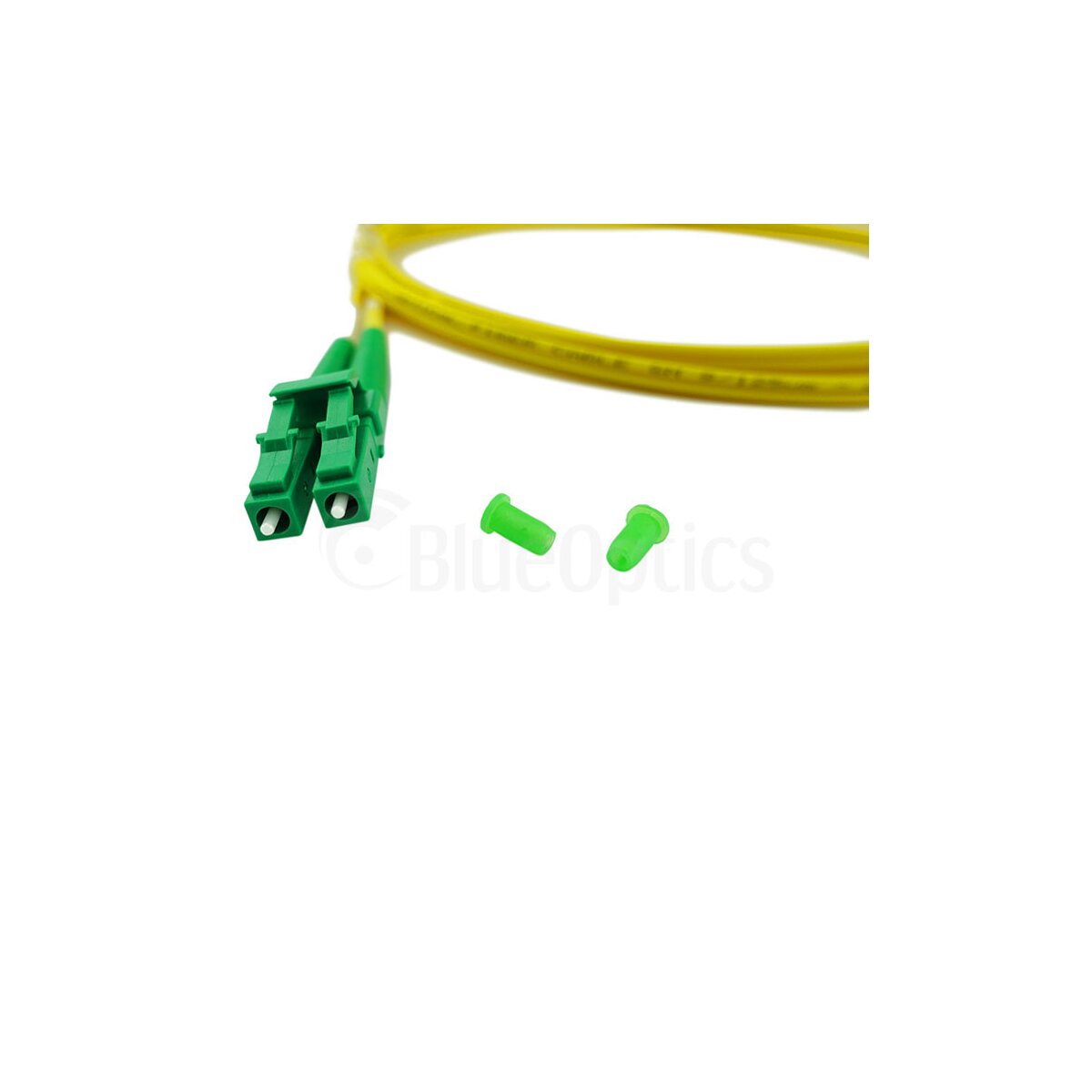 BlueOptics Duplex LWL Patchkabel LC-APC/LC-APC Singlemode 0.5 Meter