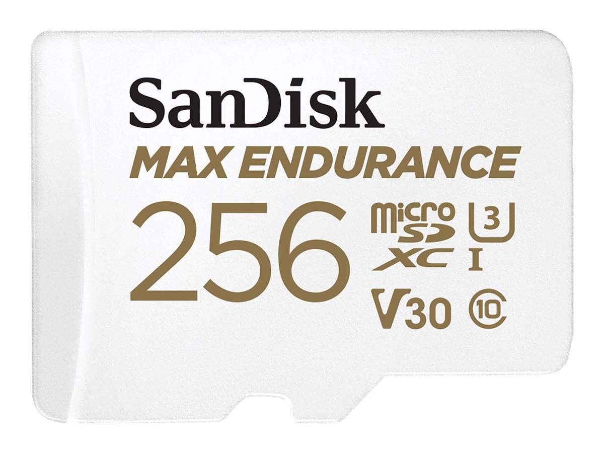 SanDisk MAX ENDURANCE 256 GB MicroSDXC UHS-I Class 10