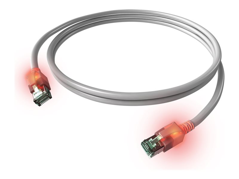 EasyLan CS1OAADAD0015 cable de red Gris 1,5 m Cat6a S/FTP (S-STP) Alrededor