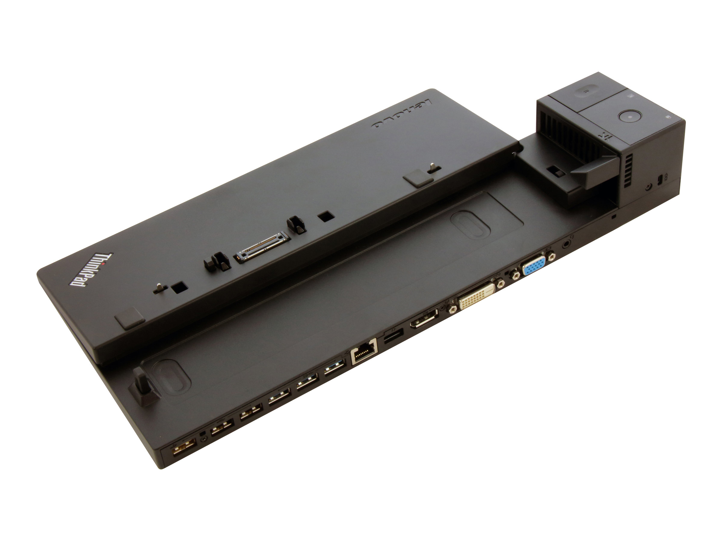 Lenovo 40A10065US replicatore di porte e docking station per laptop Nero