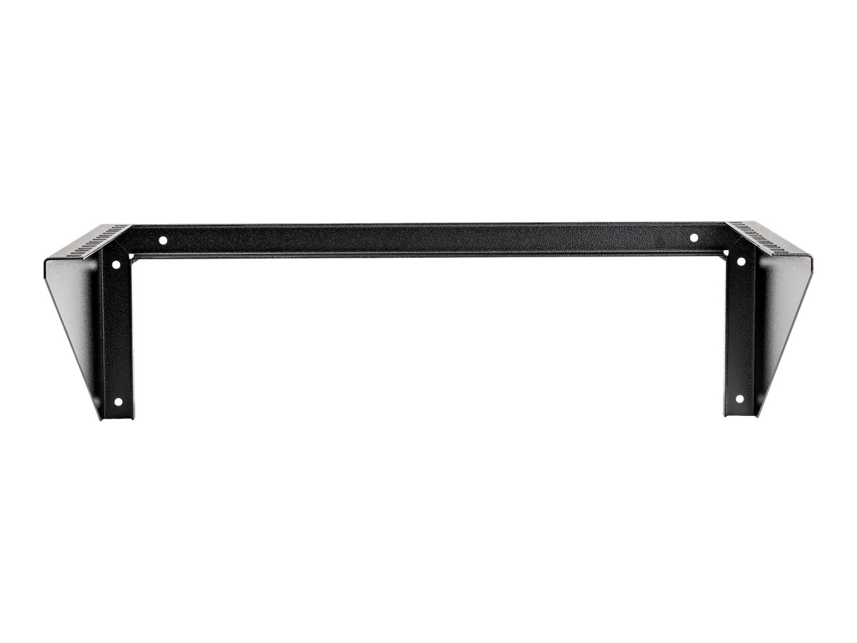 StarTech.com 5HE Vertikales Wandmontage-Rack - 19 Zoll Low Profile Open Wall Mounting Bracket - Netzwerk/Serverraum/Daten/AV/IT/Patch Panel/Kommunikations-/Computergerte - mit Kfigmuttern/Schrauben (RK519WALLV)