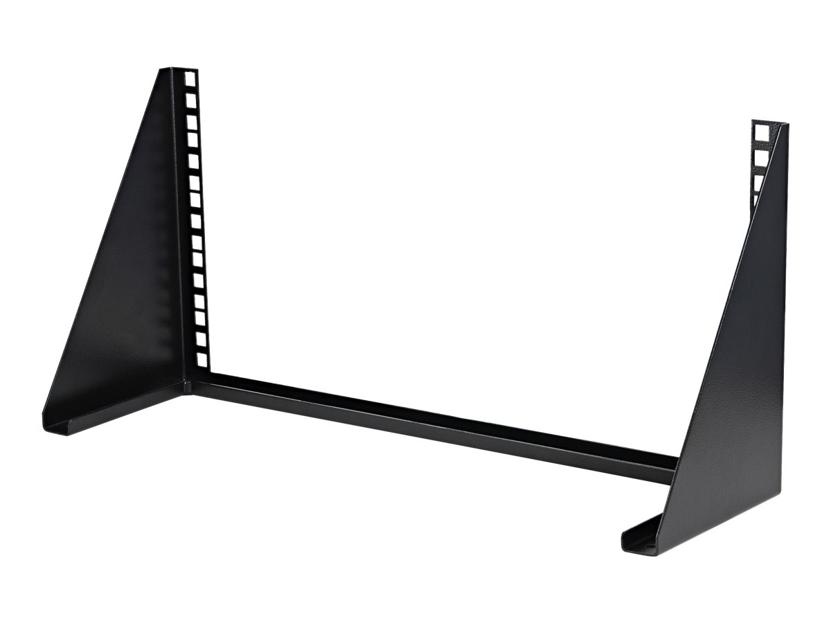 StarTech.com 5HE Vertikales Wandmontage-Rack - 19 Zoll Low Profile Open Wall Mounting Bracket - Netzwerk/Serverraum/Daten/AV/IT/Patch Panel/Kommunikations-/Computergerte - mit Kfigmuttern/Schrauben (RK519WALLV)