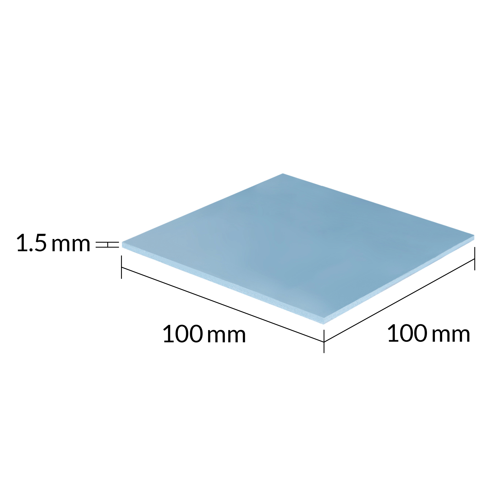 Arctic TP-3 - Thermo-Pad - Blau