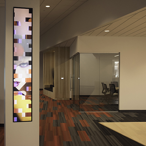 Chief PSMH2860 Supporto per display espositivi 2,18 m (86) Nero