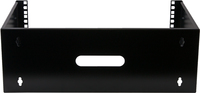 Rockstable 4 HE 19 Wandmontagerahmen - Montageset - Schwarz - SPCC - Stahl - 4U - Quadratisch - offen