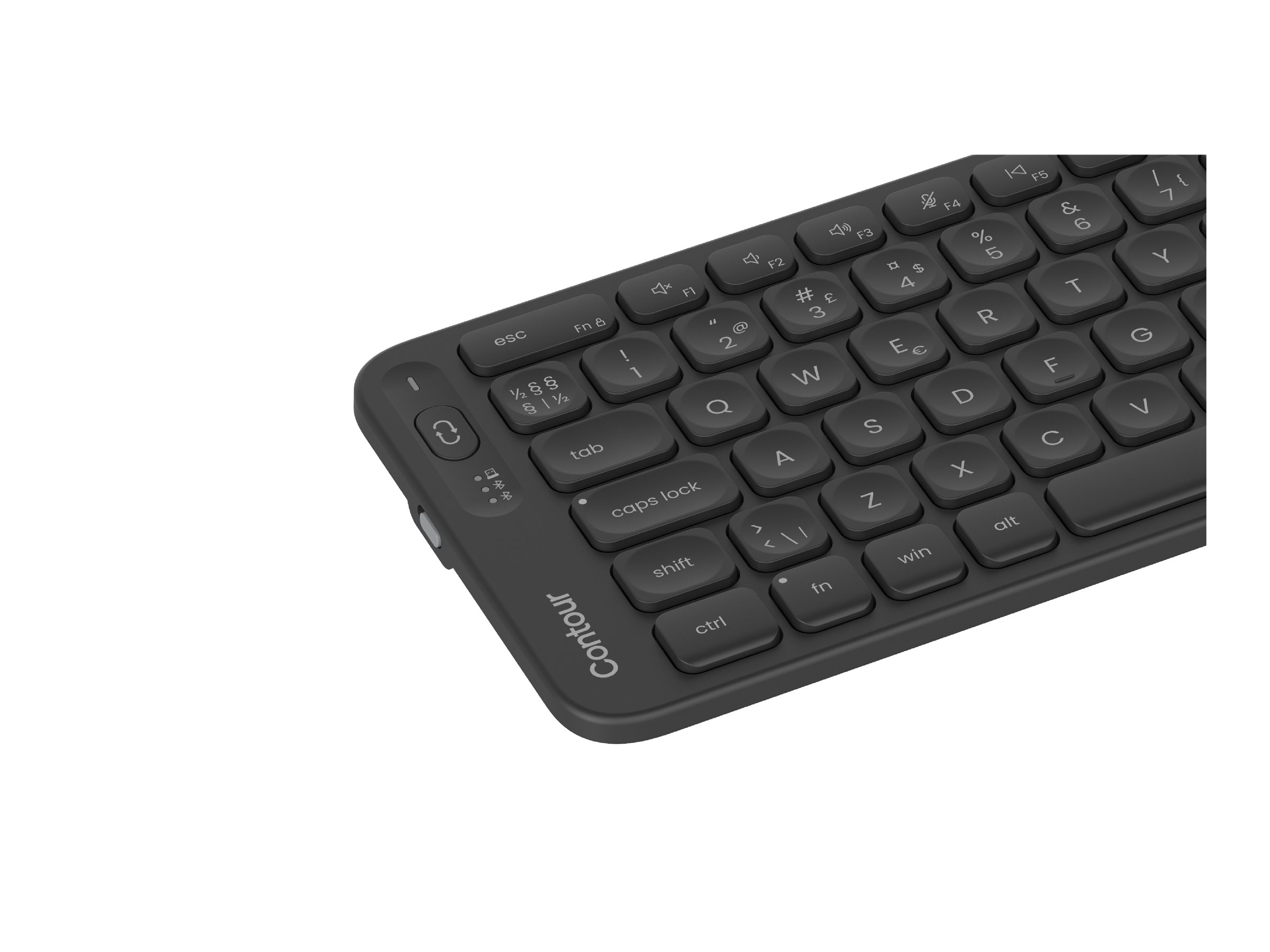 Contour Design Balance tastiera Ufficio RF senza fili + Bluetooth QWERTY Nordic Nero