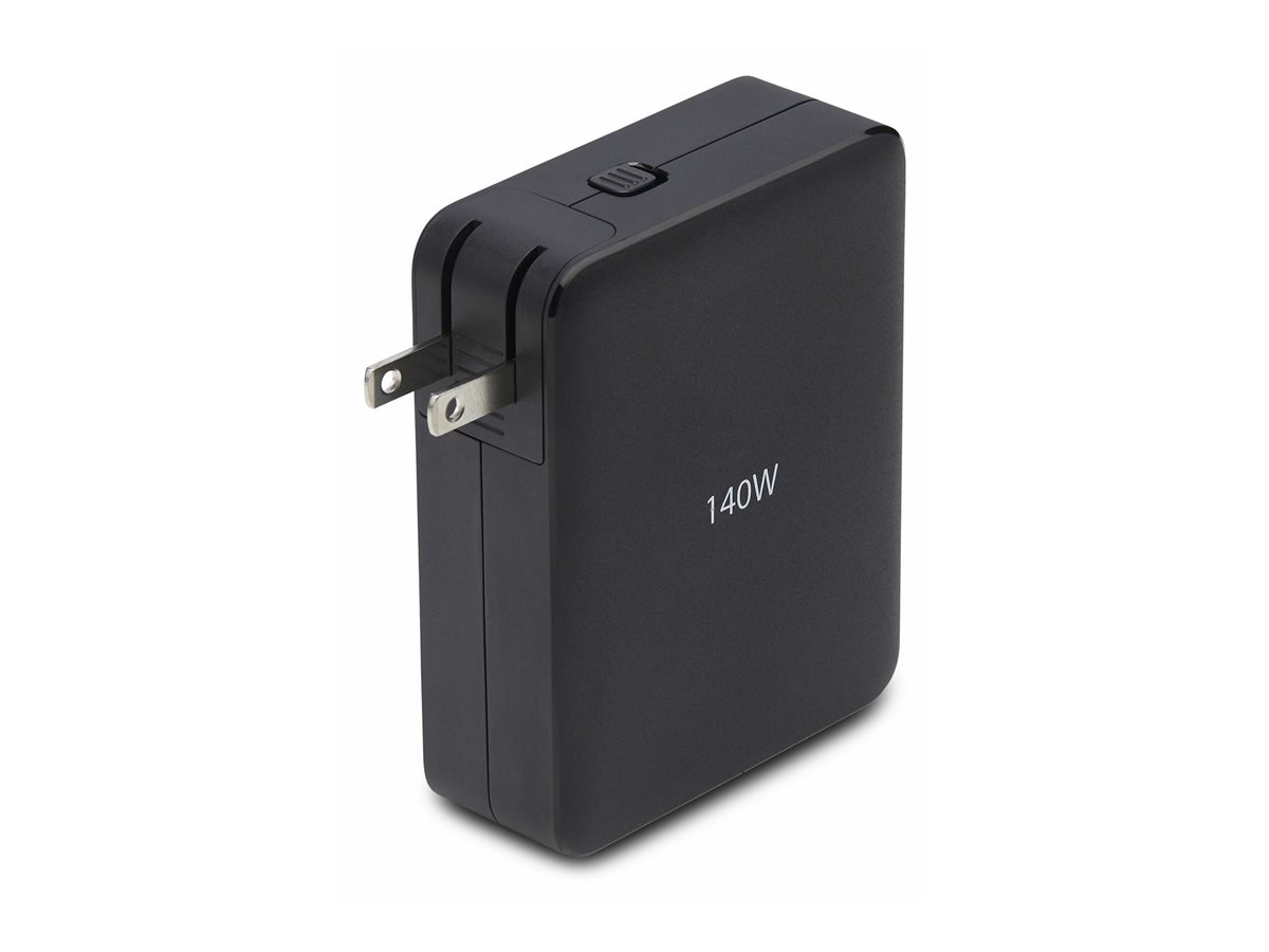 StarTech.com 140W USB-C Wall Charger, USB-C/USB-A, PD GaN Power Adapter - Netzteil - GaN-Technologie - 140 Watt - 5 A - Power Delivery 3.1 - 4 Ausgabeanschlussstellen (USB, 3 x USB-C)