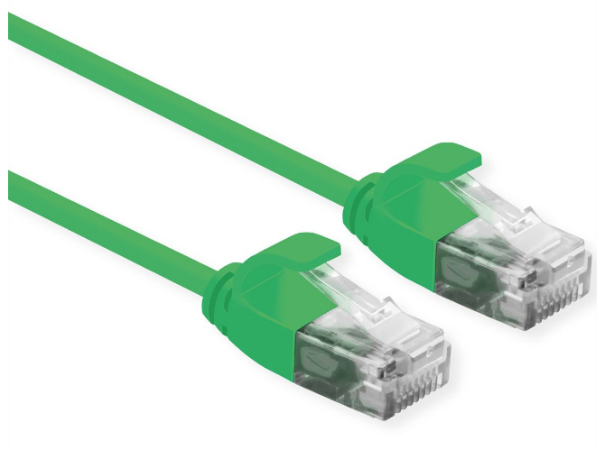 ROLINE 21.15.3933 c�ble de r�seau Vert 1 m Cat6a U/UTP (UTP)