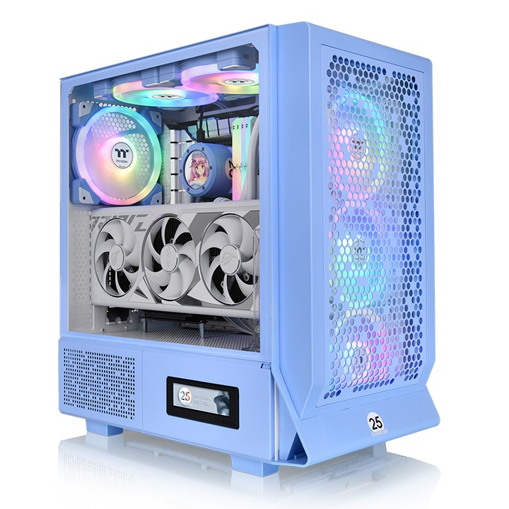 Thermaltake Ceres 330 TG ARGB Hydrangea Blue