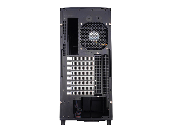 Silverstone TJ04-E Midi Tower Negro, Plata