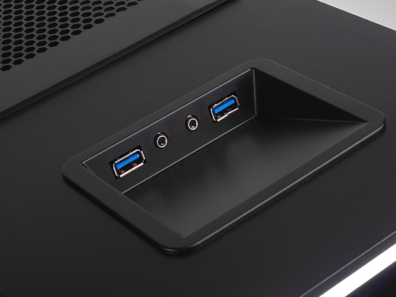 Silverstone TJ04-E Midi Tower Negro, Plata