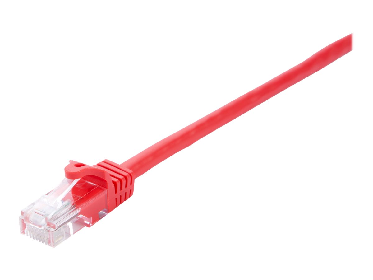 V7 Cable de red CAT6 STP 0.5M Rojo