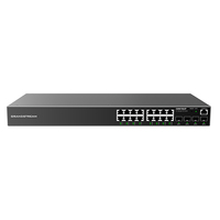 Grandstream GWN7802 - switch L2+ 16 porte no PoE+ 4 sfp. Utilizzabile con il controller GWN sia