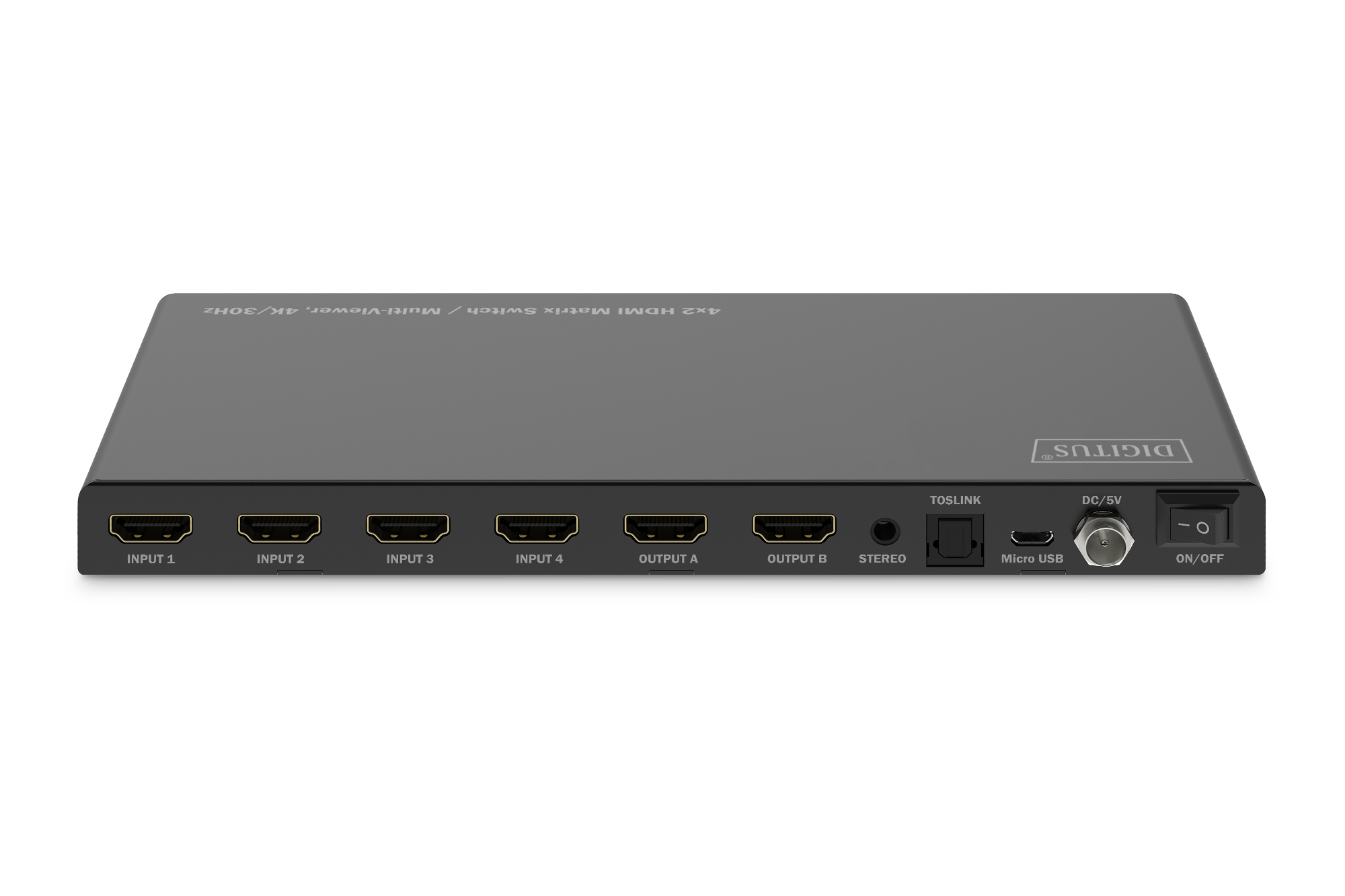 DIGITUS 4x2 HDMI Matrix Switch / Multi-Viewer, 4K/30Hz