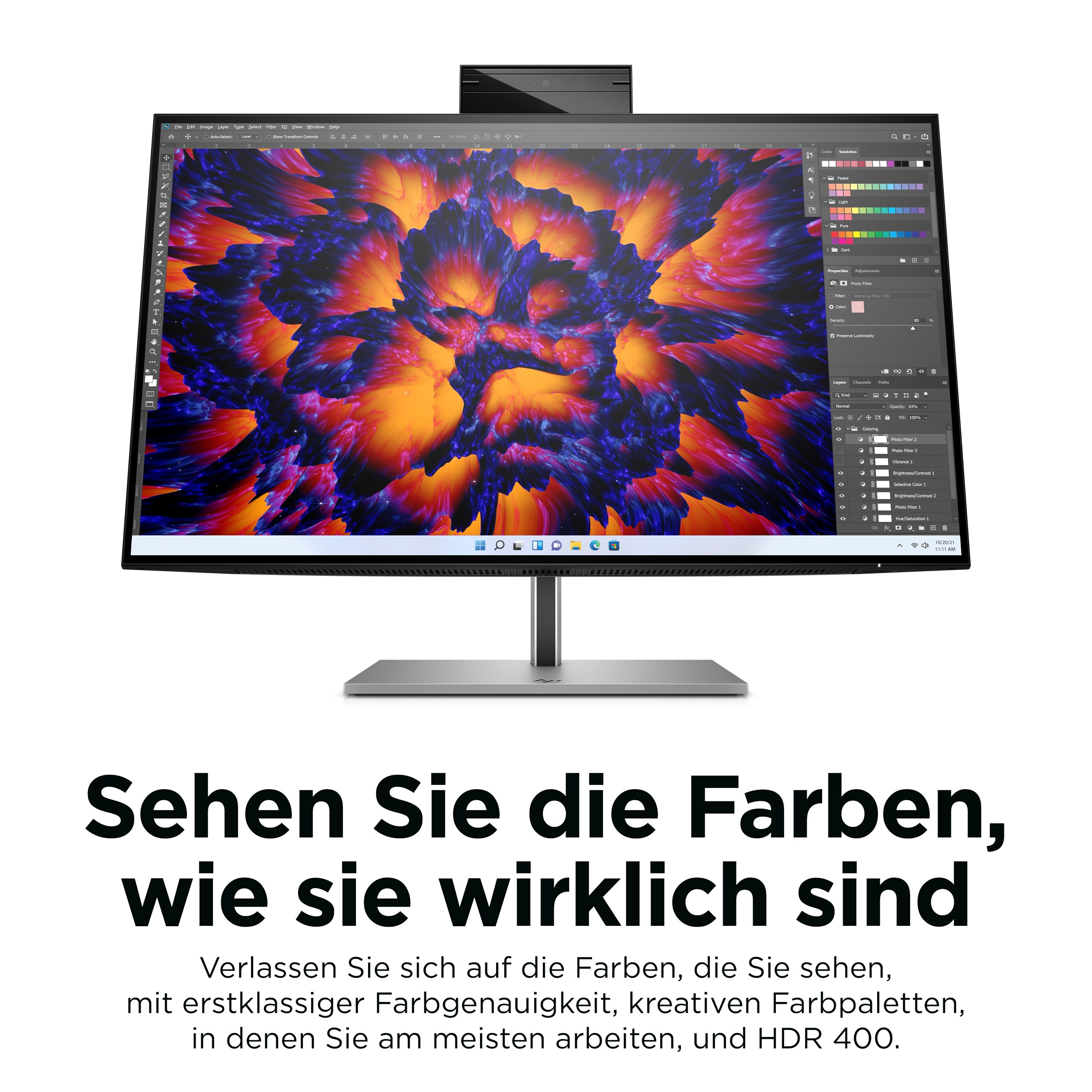 HP Z24m G3 Computer Monitor 23.8 - Flachbildschirm (TFT/LCD) - 60,5 cm