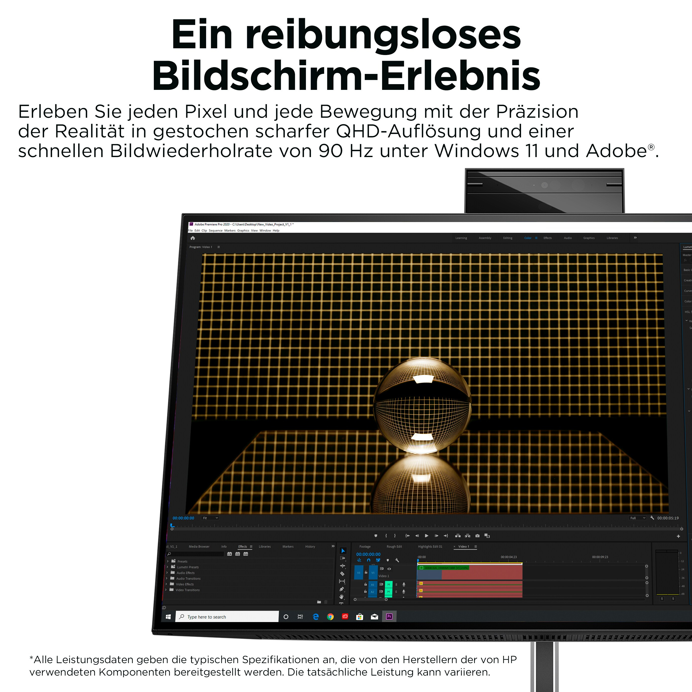 HP Z24m G3 Computer Monitor 23.8 - Flachbildschirm (TFT/LCD) - 60,5 cm