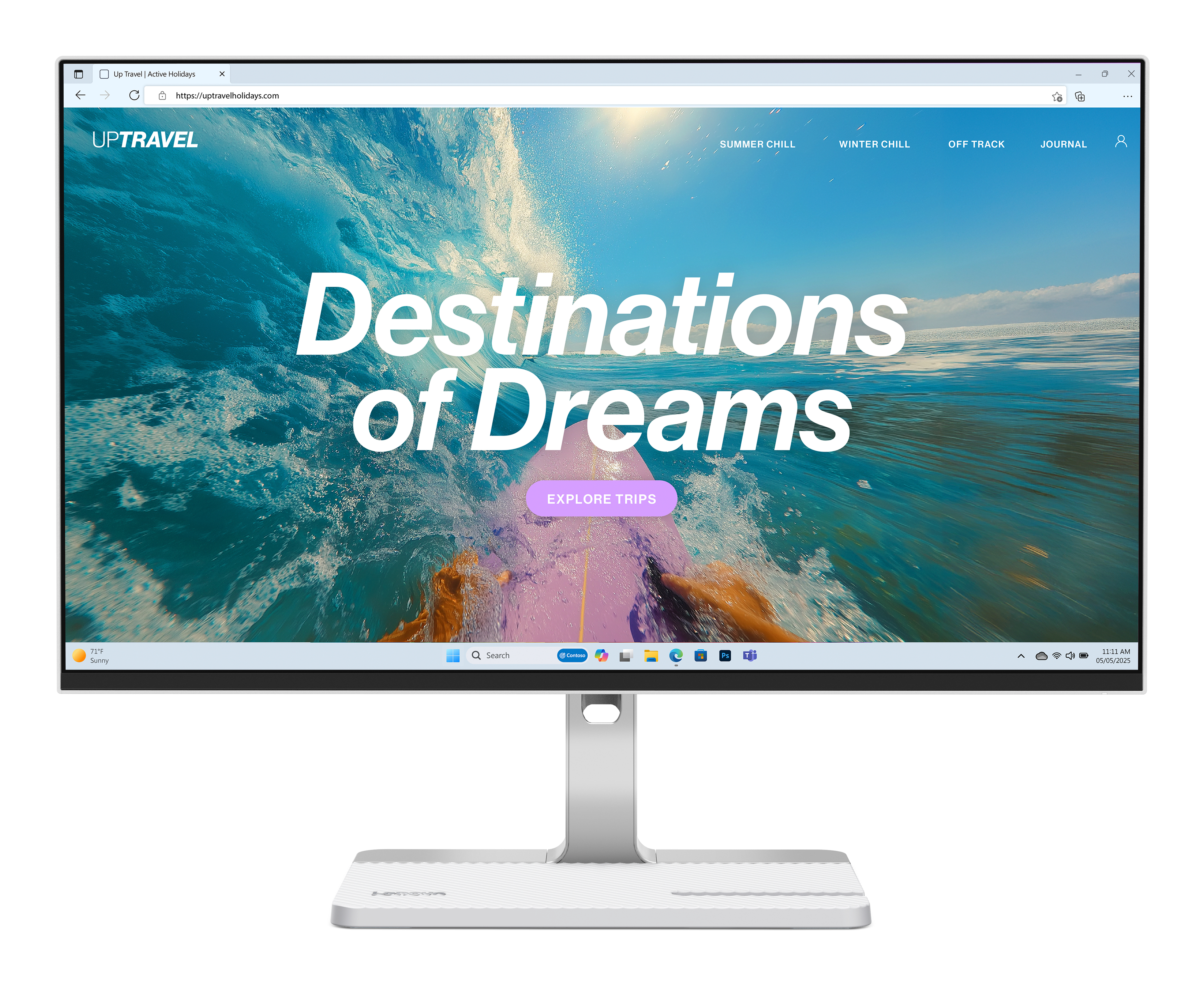 Lenovo L24d-4C Computer Monitor 23.8 - Flachbildschirm (TFT/LCD) - 60,5 cm