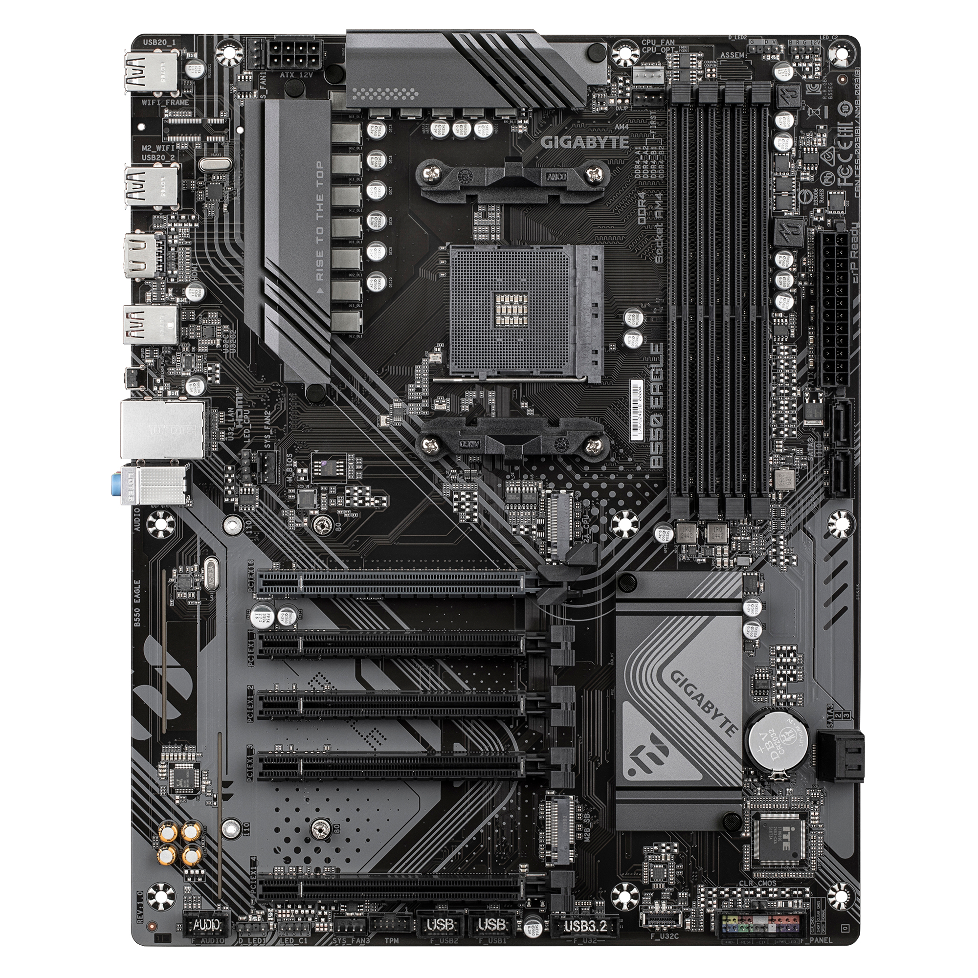 Gigabyte B550 EAGLE (B550,AM4,ATX,DDR4) - AMD Sockel AM4 (Ryzen) - ATX - Mainboard - AMD Sockel AM4 (Ryzen)