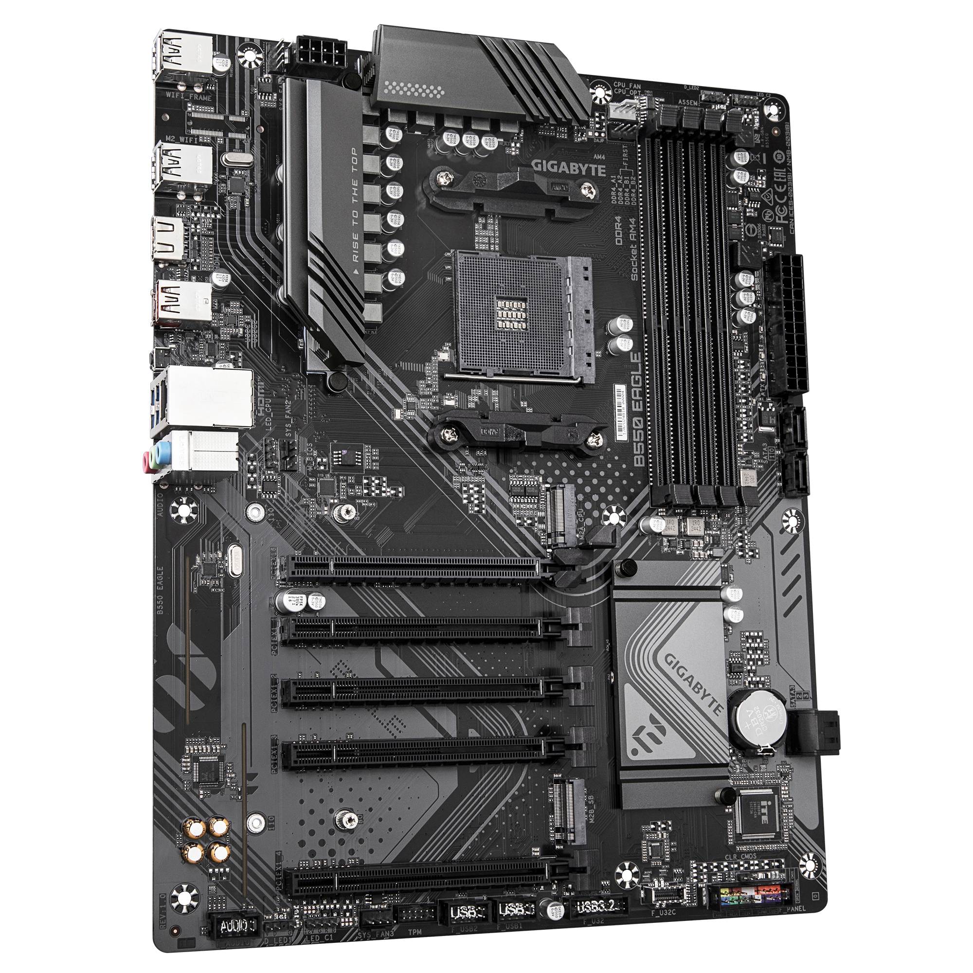 Gigabyte B550 EAGLE (B550,AM4,ATX,DDR4) - AMD Sockel AM4 (Ryzen) - ATX - Mainboard - AMD Sockel AM4 (Ryzen)