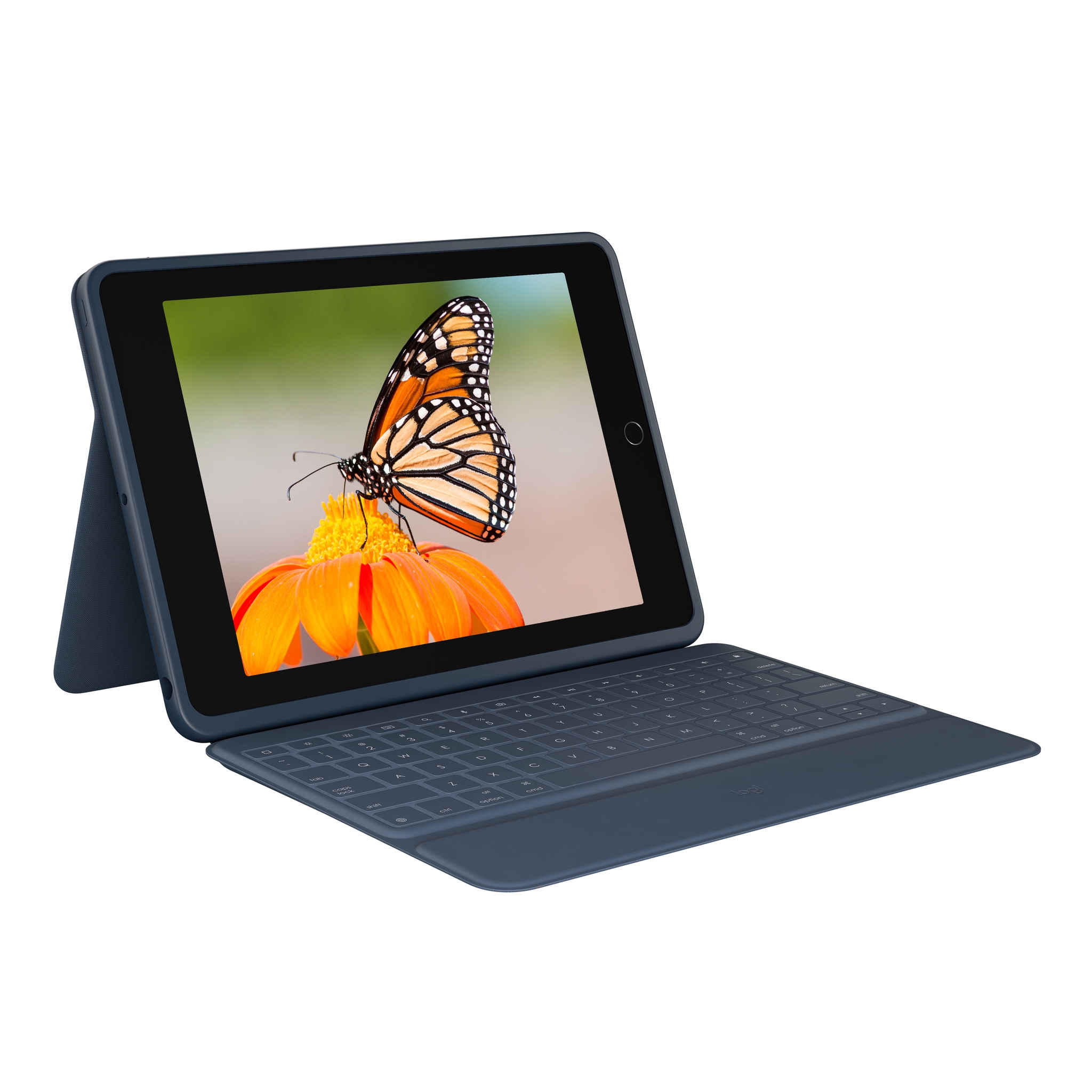 Logitech Rugged Combo 3 For Education - Tastatur und Foliohlle - Apple Smart connector - QWERTZ - Schweiz - K-12 Ausbildung - fr Apple 10.2-inch iPad (7. Generation, 8. Generation)
