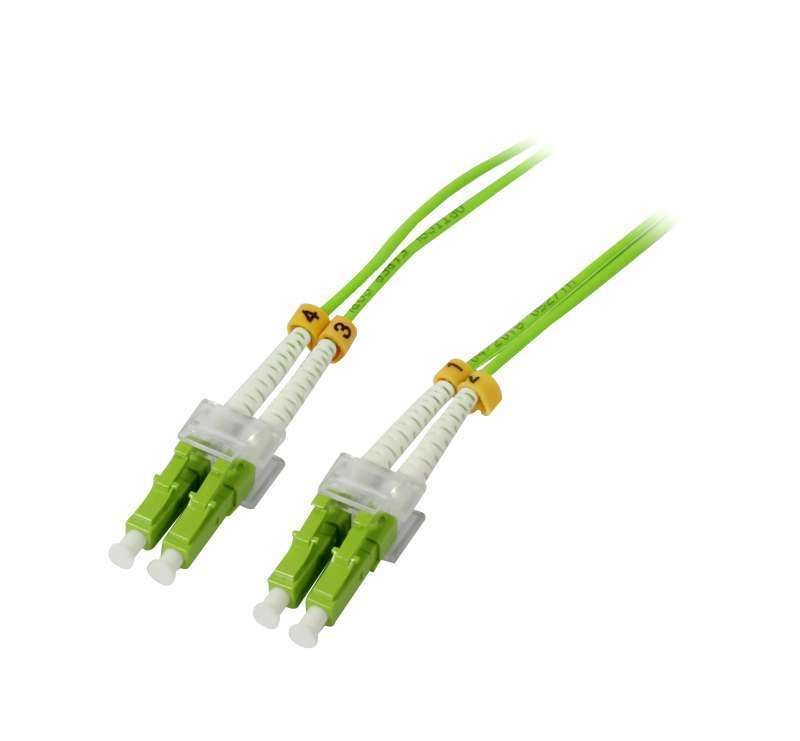 Synergy 21 S215505 fibre optic cable 30 m 2x LC OM5 Green